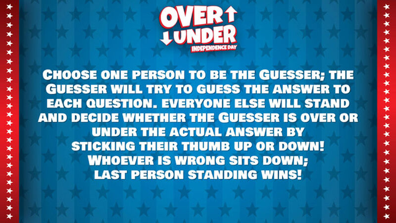 Over Under: Independence Day